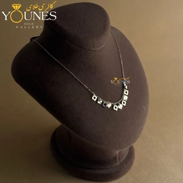 گردنبند طلا ونکلیف پولکی